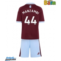 Aston Villa Johan Manzambi #44 Hjemmedraktsett Barn 2026-27 Kortermet (+ Korte bukser)
